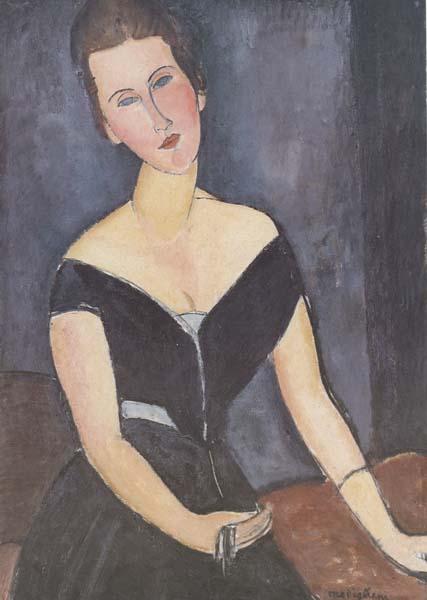 Amedeo Modigliani Madame Georges van Muyden (mk38) Sweden oil painting art